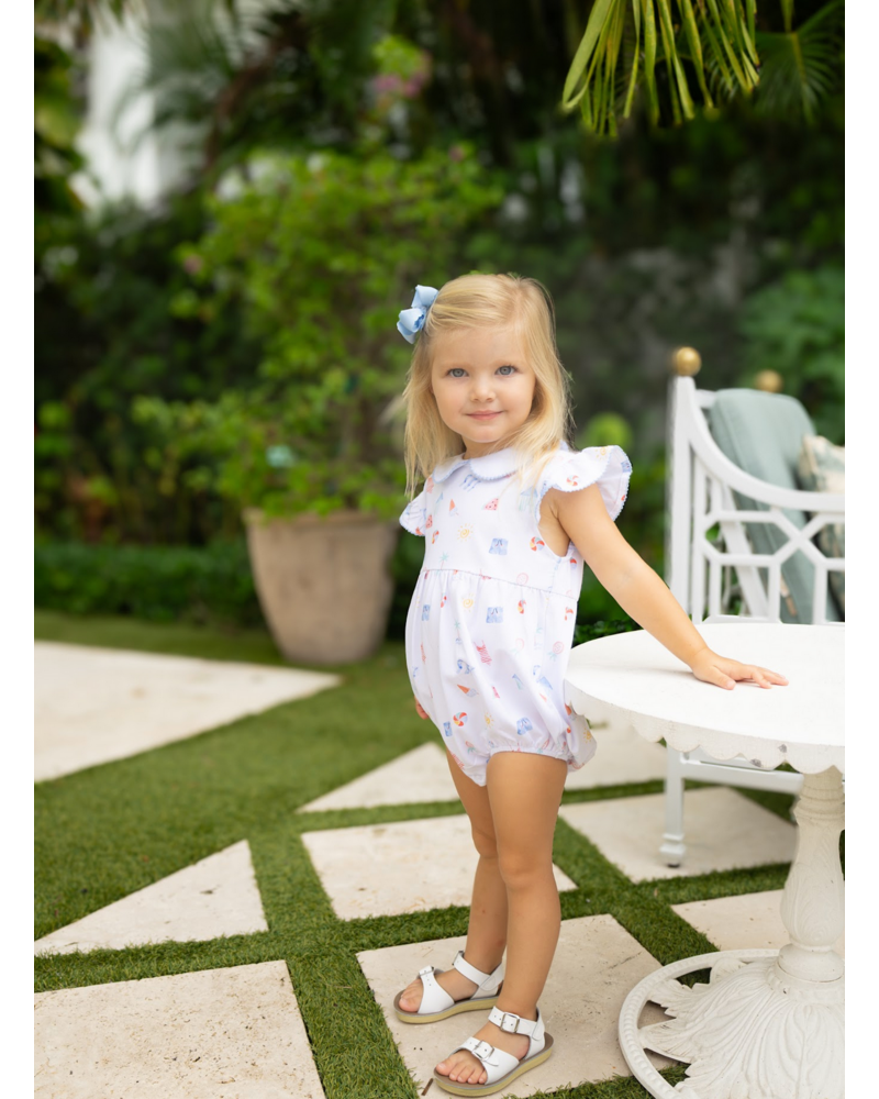 Cypress Row 256423F Saltwater Soiree Penelope Prep Bubble {White} S26