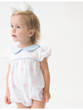 Cypress Row 268421F Bowtiful Penelope Prep Bubble {White/Pink/Lt. Blue} S26