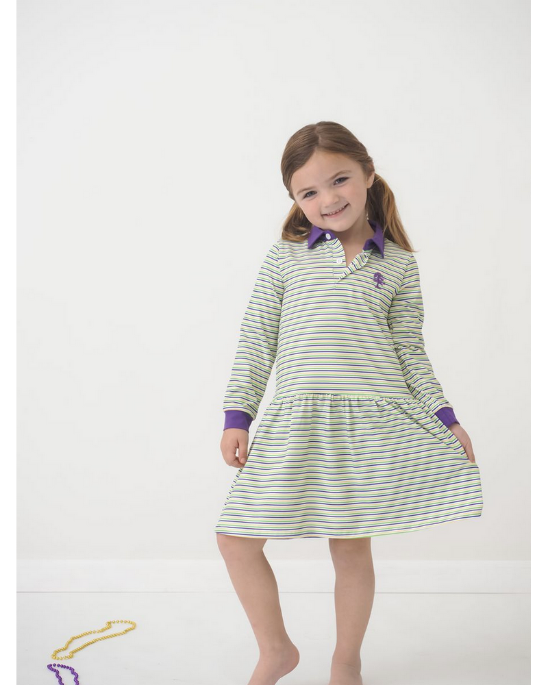 Cypress Row Throw Me Something Mister Dress {Mardi Gras}