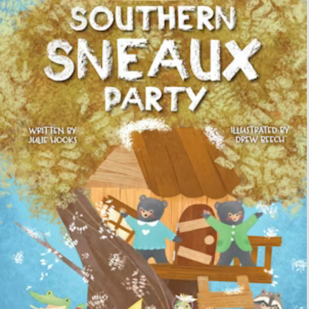 Pelican Hannah Bear and Lulus Southern Sneaux Party