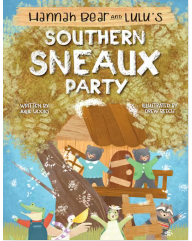 Pelican Hannah Bear and Lulus Southern Sneaux Party