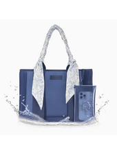Case-Mate Something Navy Twilly Jelly Totebag {Blue}