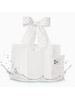 Case-Mate Ivory Pearl Bow Jelly Totebag {Ivory}