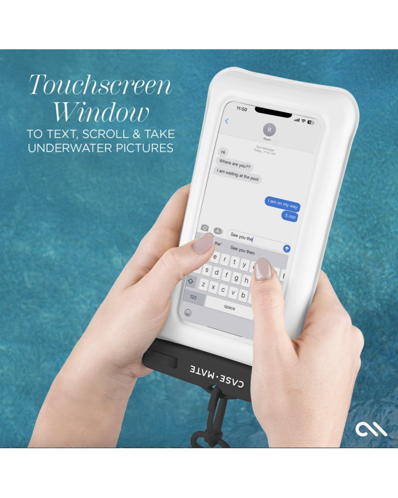 Case-Mate Waterproof Floating Pouch {Sand Dollar}