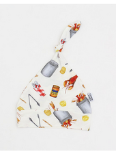 Southern Slumber Crawfish Boil Bamboo Knotted Hat {Wht/Red/Ywl}