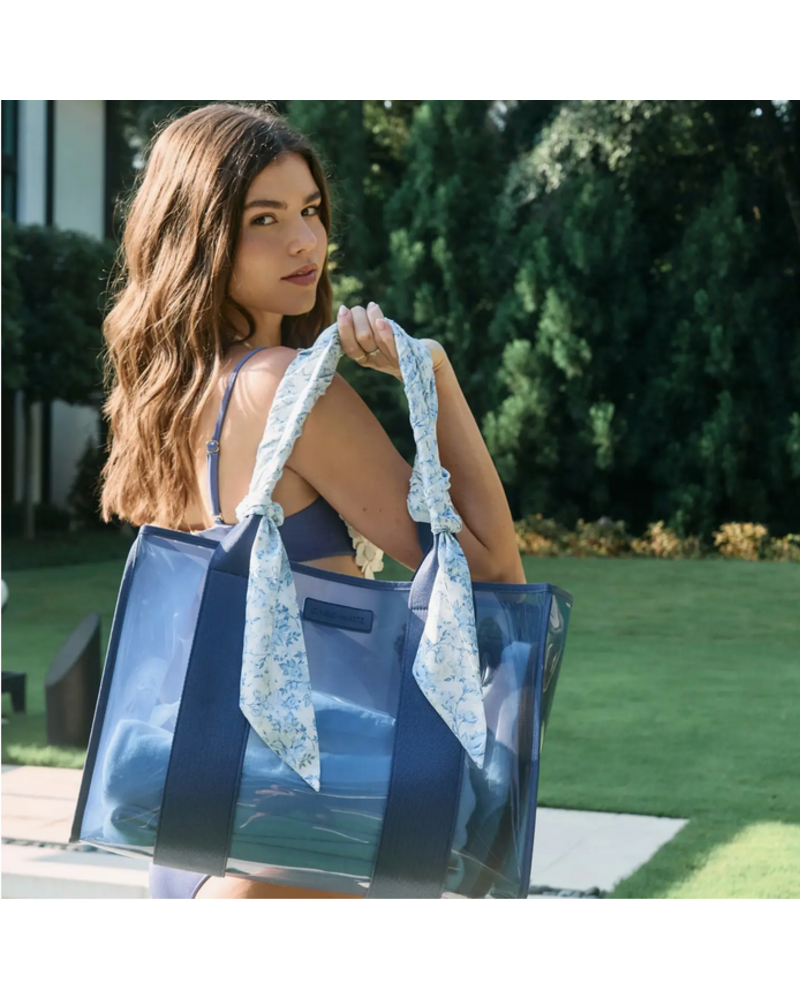 Case-Mate Something Navy Twilly Jelly Totebag {Blue}