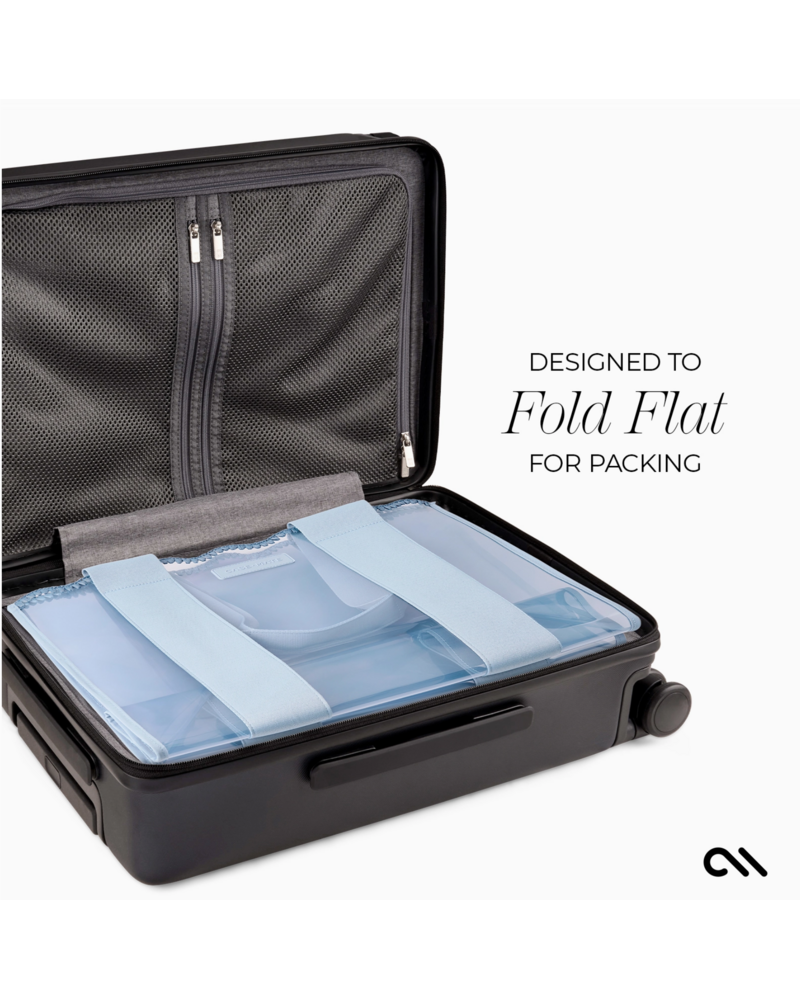 Case-Mate Carolina Blue Crochet Wave Jelly Totebag {Blue}