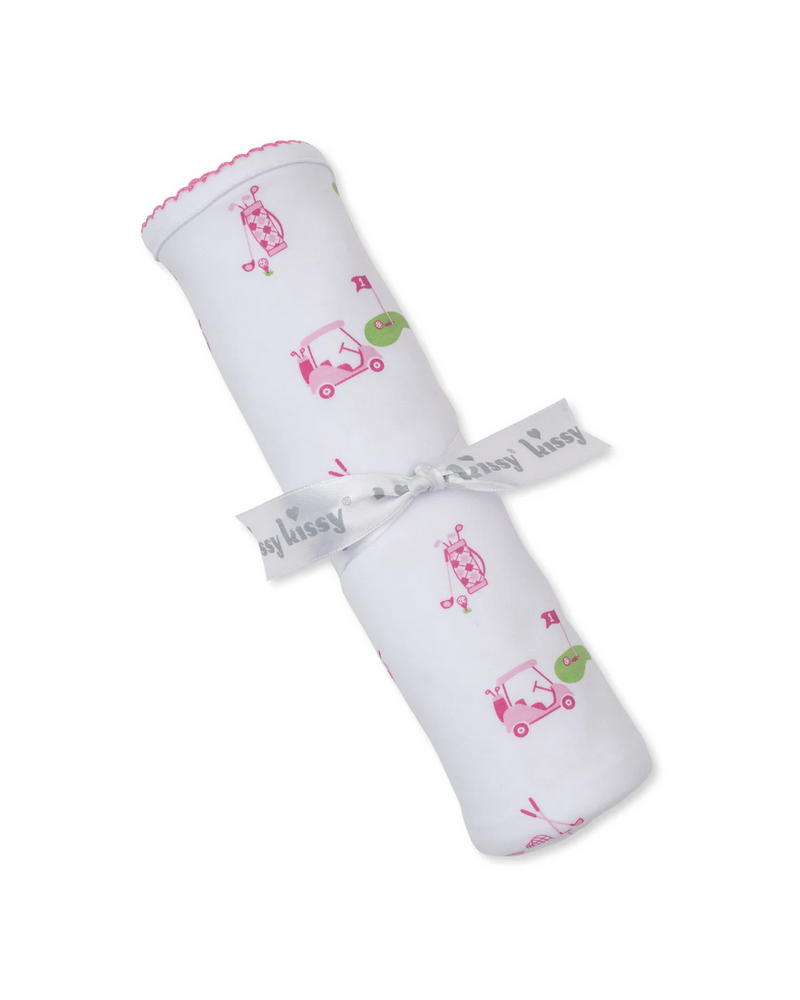 Golf Championship Blanket {Multi Pink}