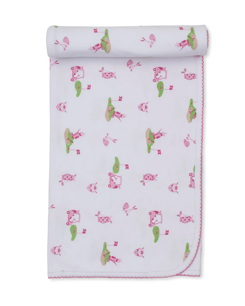 Golf Championship Blanket {Multi Pink}