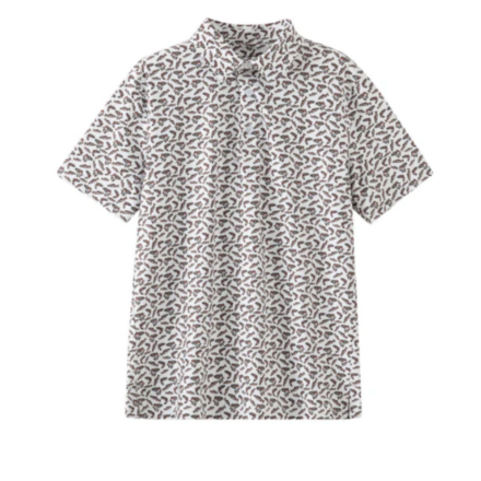 Meripex Printed Dry Fit Polo Shirts {Rainbow Trout}