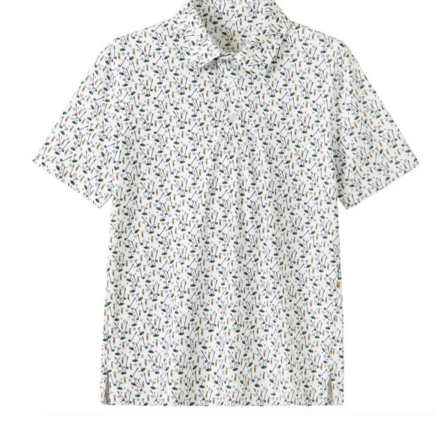 Meripex On The Green Dry Fit Polo Shirts {White}