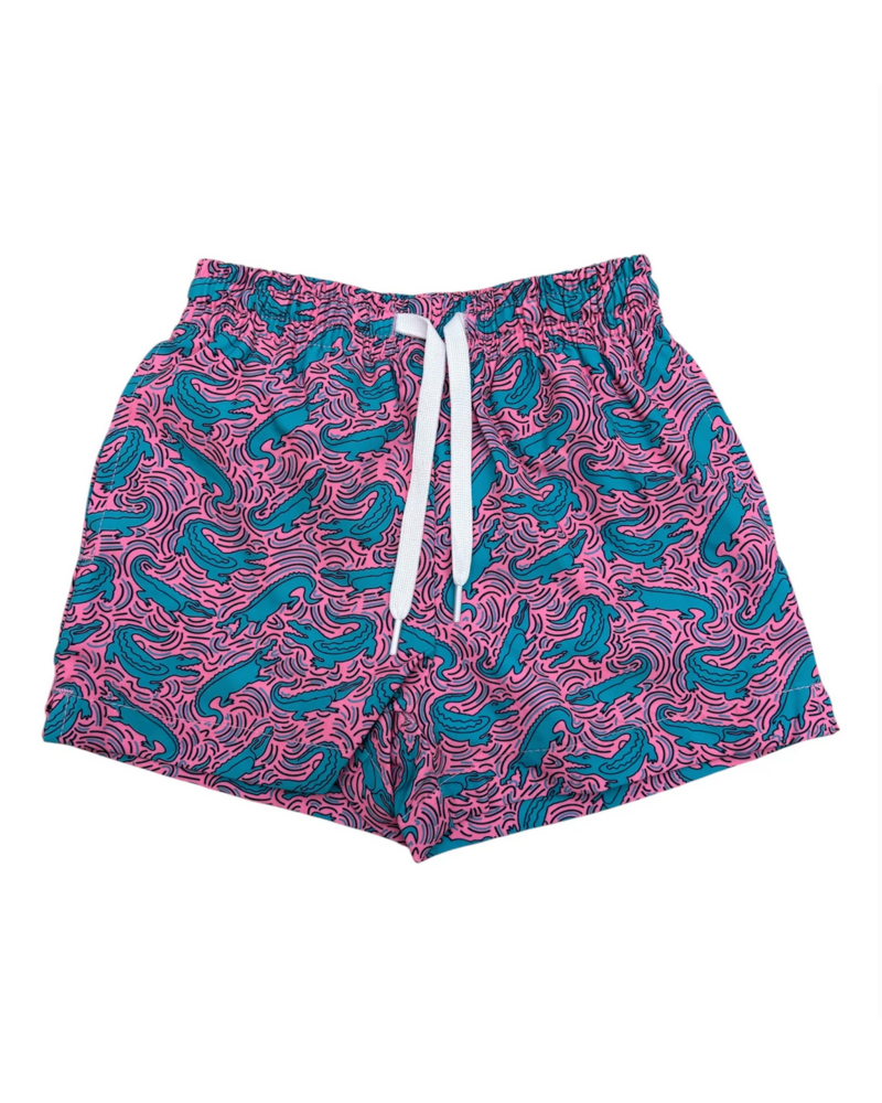 Meripex Neon Gator Swim Shorts