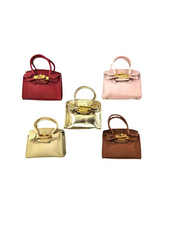 M.L. Kids PU Leather Purse with Latch {5 Colors Options}