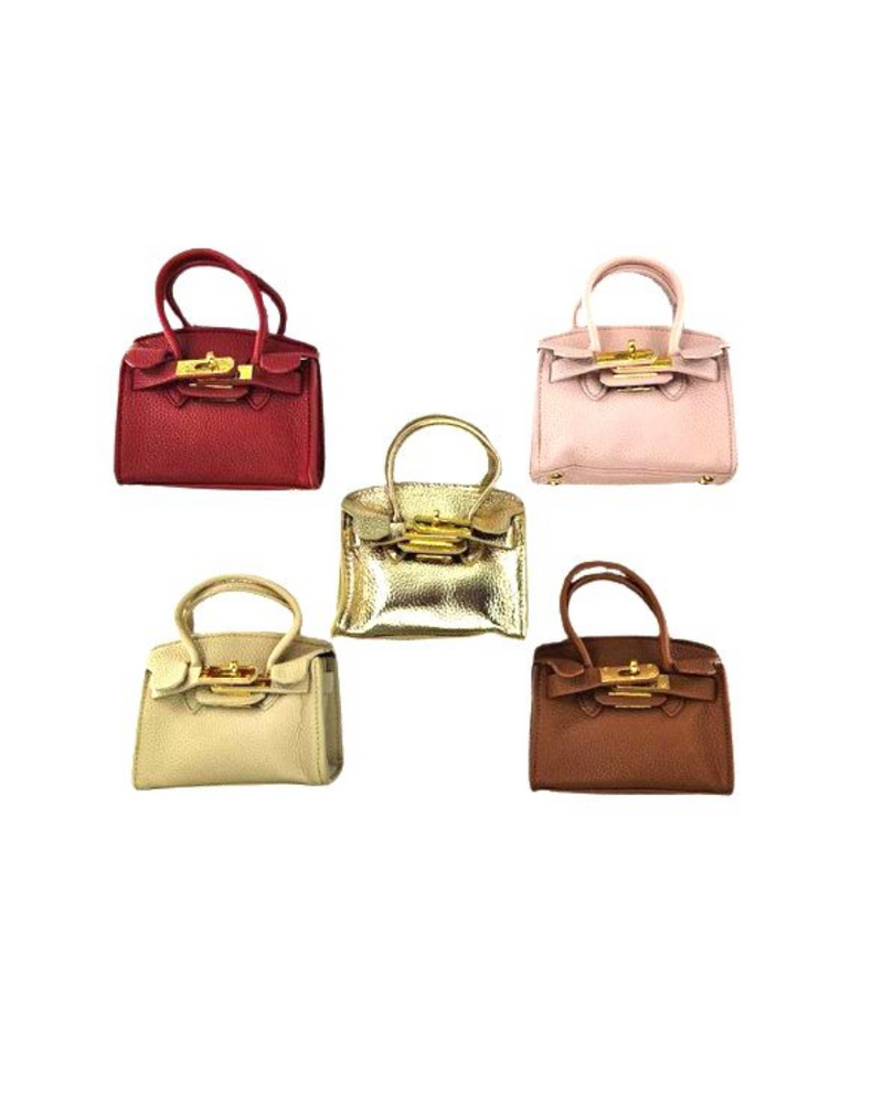 M.L. Kids PU Leather Purse with Latch {5 Colors Options}