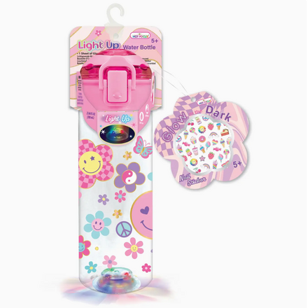 Hot Focus Inc. Light Up Water Bottle {Groovy Flower}