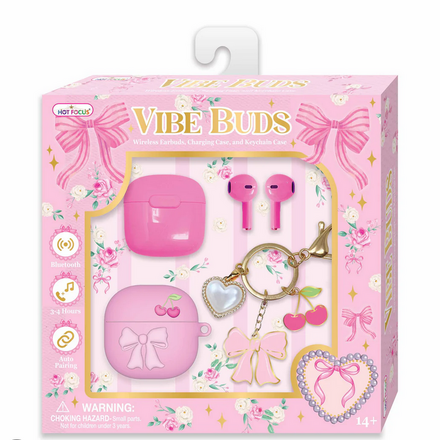 Hot Focus Inc. 623BT Vibe Buds {Bowtiful}