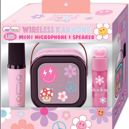 Hot Focus Inc. 609Pink Dream Glow Wireless Speaker {Pink}