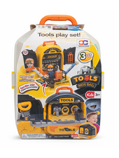 Haute Socks 3 in 1 Play Set Backpack Suitcase {Tools}