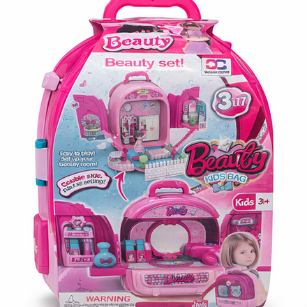 Haute Socks 3 in 1 Backpack Suitcase {Beauty Set}