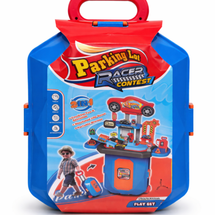 Haute Socks Play Home Suitcase {Parking Lot}