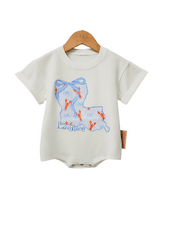 Ntrl CO. Louisiana Bow Crawfish Bubble {White/Lt. Blue}