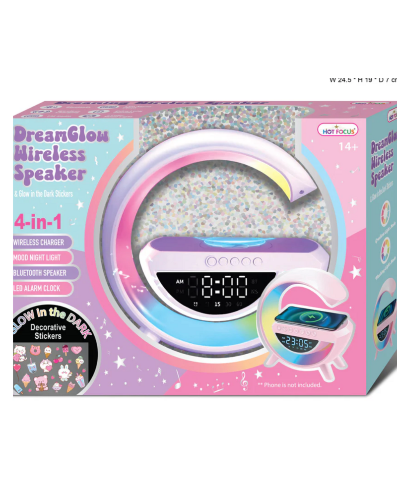 Hot Focus Inc. 609Pink Dream Glow Wireless Speaker {Pink}