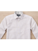 50054 L/S Dress Shirt {White/Sand Check}
