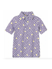 Meripex LA Polo Shirt {Purple/Gold}