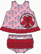 Ruffle Butts American Sweetheart Swing Set