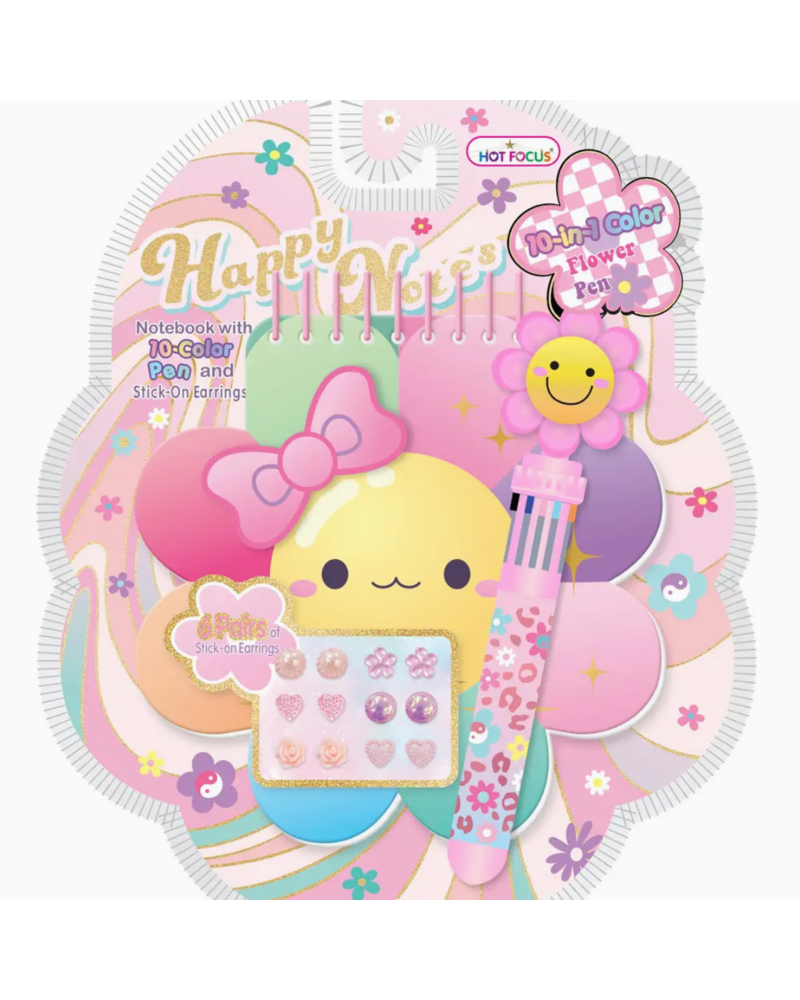 Hot Focus Inc. Happy Notes {Groovy Flower}