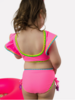 Ruffle Butts Crochet Detail Butterfly Tankini 2Pc Swimsuit