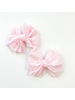 In Awe Ruffle Clip Set {Perfect Pink}