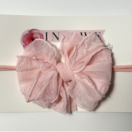 In Awe Mini Headband {Sweet Pink}