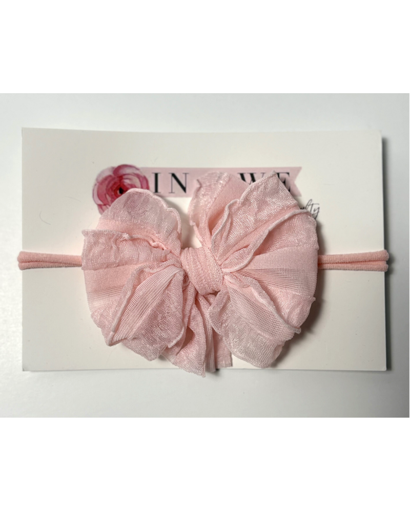 In Awe Mini Headband {Sweet Pink}