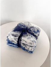 In Awe Skylar Burp Cloth Set {Blue}