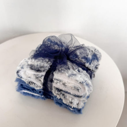 In Awe Skylar Burp Cloth Set {Blue}