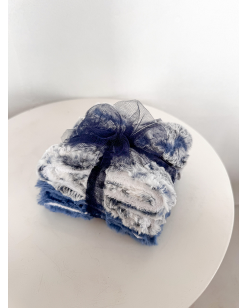 In Awe Skylar Burp Cloth Set {Blue}