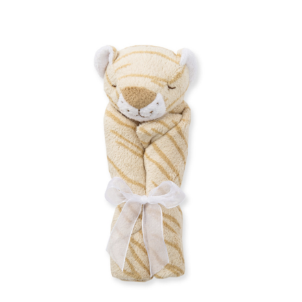 Angel Dear Tiger Blankie {Tan Multi}