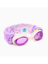 Splash Place Swim Googles Pastel Swirl Swim Goggles
