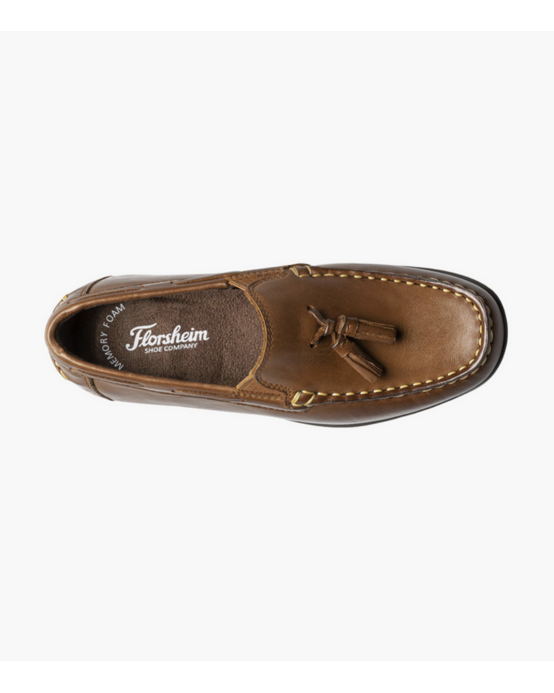Florsheim Jasper Tassel Jr {Saddle Tan 257}