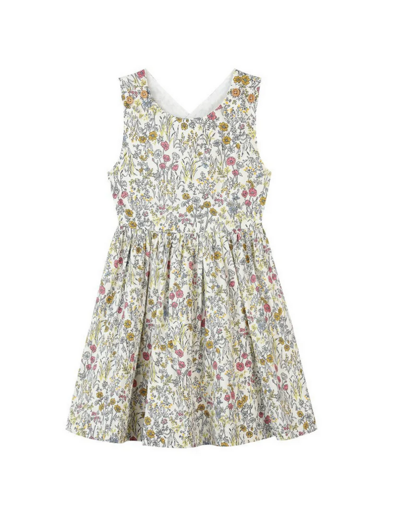 Vignette V1647B Tilly Dress {Yellow Meadow Floral}