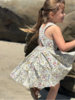 Vignette V1647B Tilly Dress {Yellow Meadow Floral}