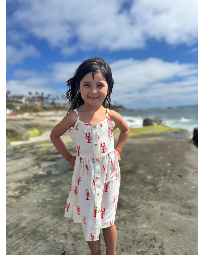 Vignette V1659A Brooklyn Dress {White Lobster}