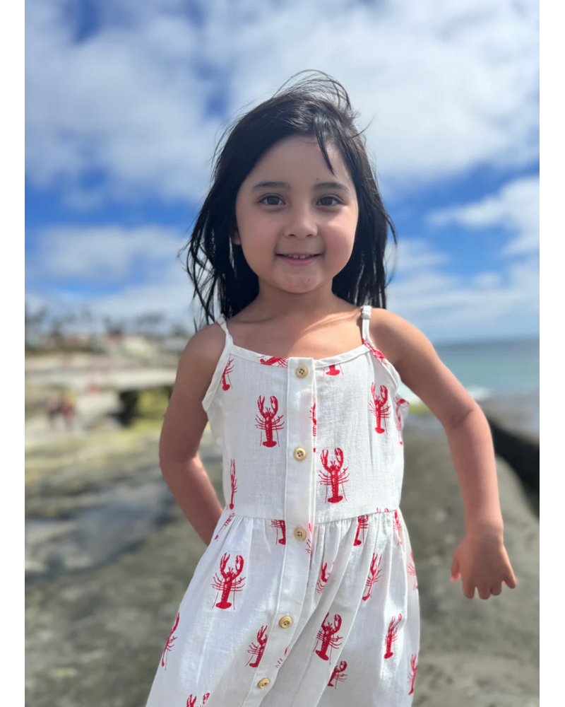Vignette V1659A Brooklyn Dress {White Lobster}