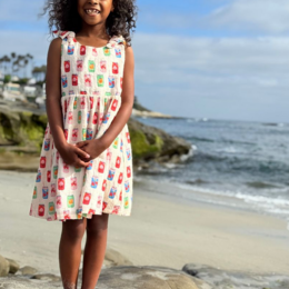 Vignette V1712B Emma Dress {Soda Pop}