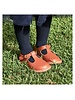 Cecile Perforated T-Strap MJ {Spicy Orange}