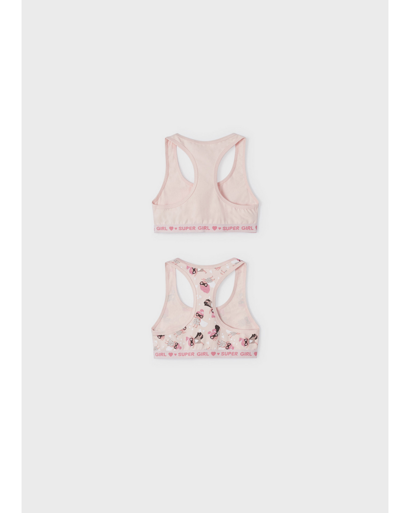 Mayoral 2 Bras Set {Salmon/Peach}