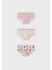 Mayoral 10455 Girl's 3-Pack Cotton Briefs {Salmon}