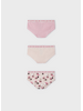 Mayoral 10455 Girl's 3-Pack Cotton Briefs {Salmon}