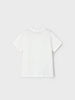 Mayoral Skateboard Shirt w/ Swim Trunk Set {White/Graphite}